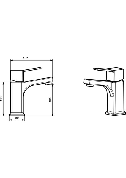 Aylizblack Lavabo Bataryası Kısa fiyatları
