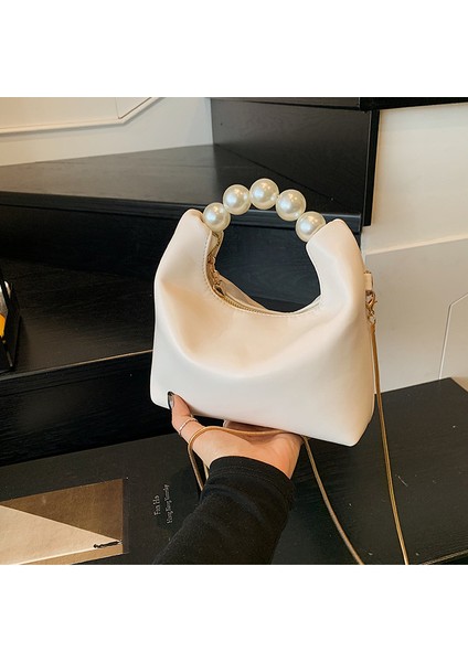 Gündelik Kişilik Crossbody Çanta Basit Kova Çanta (Yurt Dışından) indirimleri