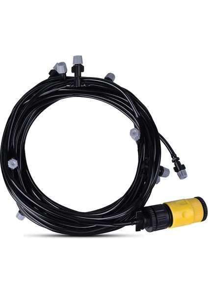 Veranda Sera Havuz Alanları Su Sisi Sistemi Dış Mekan Soğutma Kiti 10 Metre indirimleri