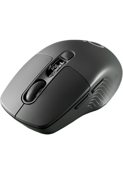 Kablosuz Bluetooth Çift Modlu Ekran Görüntüleme Fare Düğmesi Sessiz Şarj Kadın Dizüstü Bilgisayar Faresi (Yurt Dışından)