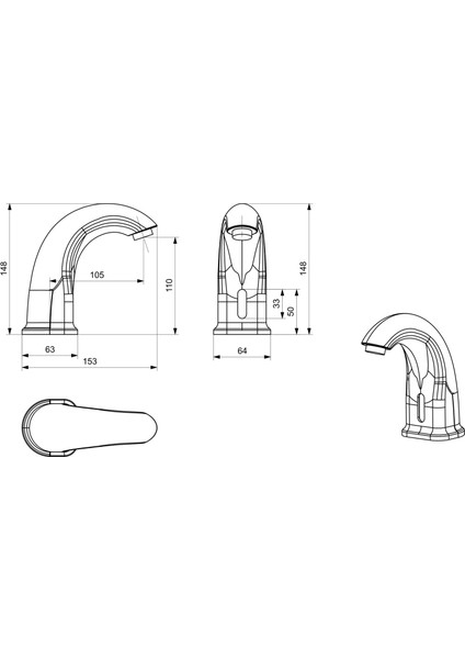 Lavabo Bataryası Fotoselli fiyatları