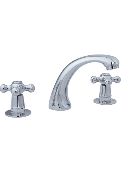 Nostalji Lavabo Bataryası Ankastre 3 Delikli