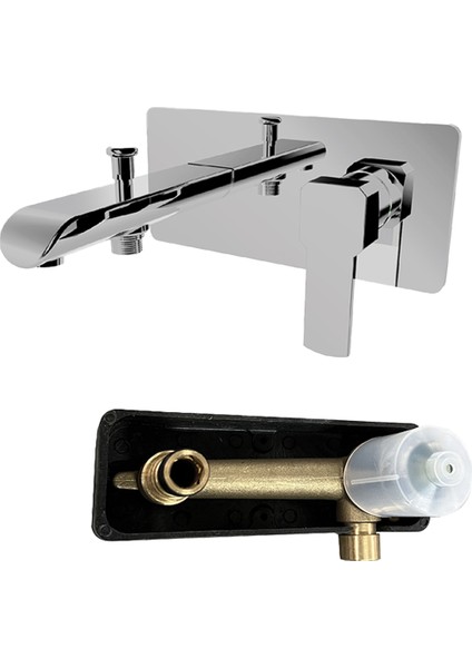 Lavabo Bataryası Ankastre Ayırıcılı