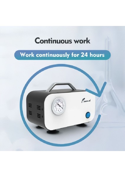 Joanlab VP-10L Vakum Pompası Yağsız Diyafram Tip 0.075 Mpa / 10 L/dk fiyatları