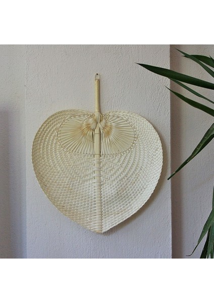 Mylamp Başak Dekoratif 50 X60 Cm. Bambu Yelpaze