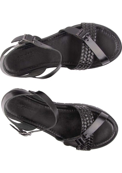 Hakiki Deri Kadın Sandalet DG6061 fiyatları