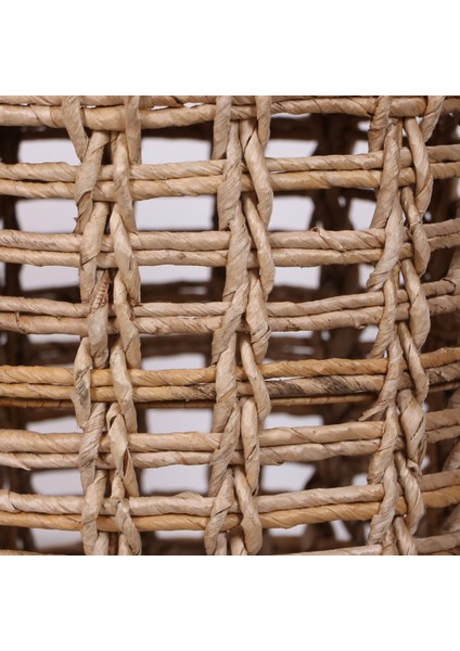 Mylamp Edis Doğal Abaka 33X33 cm Kapaklı Çamaşır ve Dekorasyon Sepeti fırsatları