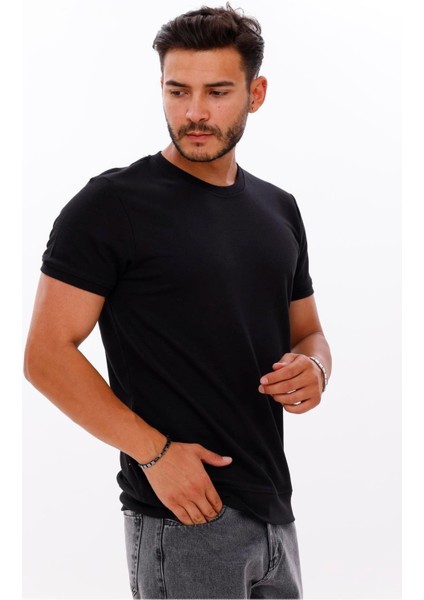 Erkek Etek Kol Ribanalı Doubleface Tshirt modelleri