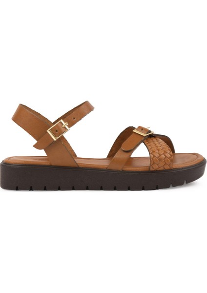 Hakiki Deri Kadın Sandalet DG6061