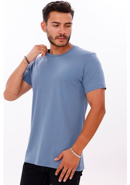 Erkek Compact Penye Sıfır Yaka T-Shirt fırsatları