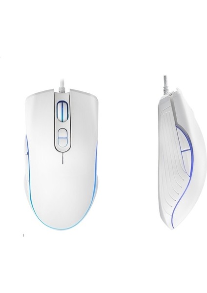 Ofis Ev Bilgisayarı Kablolu Fare Oyun Faresi 7d Anahtar Arkadan Aydınlatmalı USB (Yurt Dışından) fiyatları