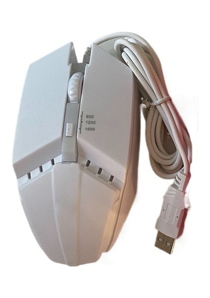 Ofis Faresi Renkli Işıklı Fare Klavye Oyun Faresi USB Kablolu Fare (Yurt Dışından)