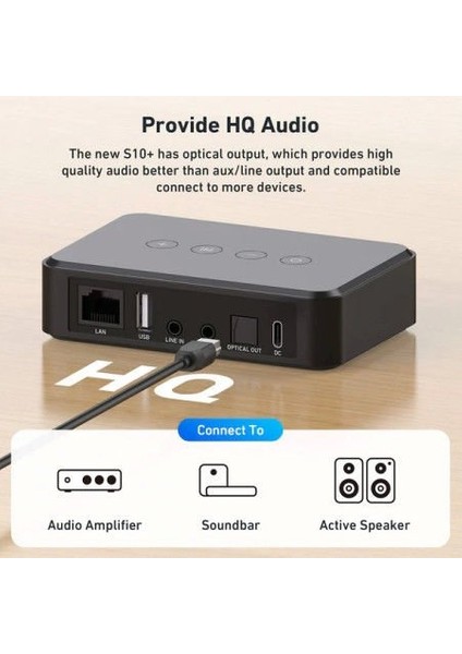 S10+ Wifi Music Streamer modelleri