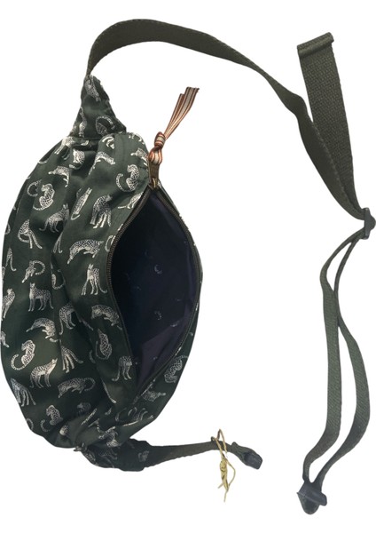 Vintage Salaş Balon Freeback Desenli Günlük Bel Çantası Renkli 36 cm x 30 cm modelleri
