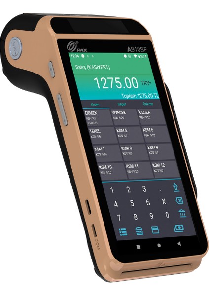 Ingenico Pax A910 Sf Andriod Yazar Kasa modelleri