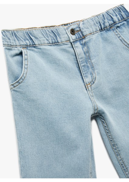 Pamuklu Relax Fit Denim Pantolon modelleri