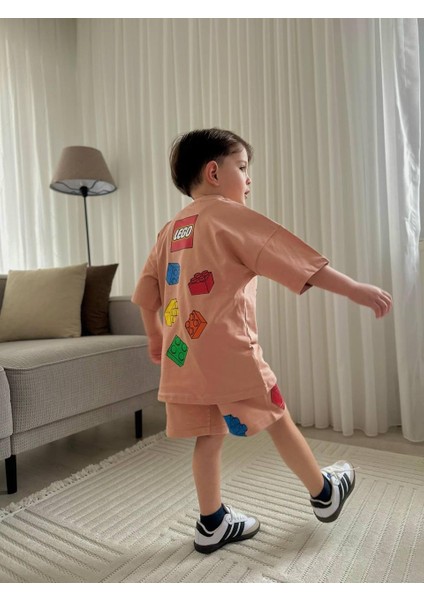 LEGO Baskılı Yazlık Alt Üst Takım Şort Takım fiyatları