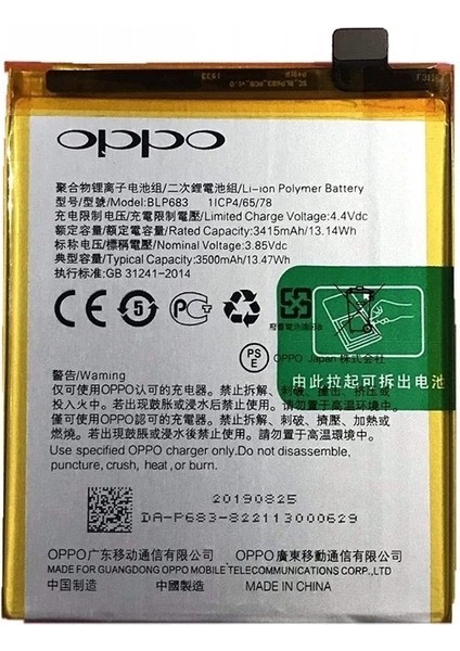F9 Pro Batarya Pil Orjinal