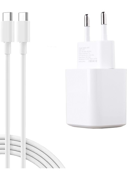 CC25 Eco Bundle 25W Hızlı Şarj Cihazı + Type-C Kablo | Pd Destekli, Kompakt ve Güvenli