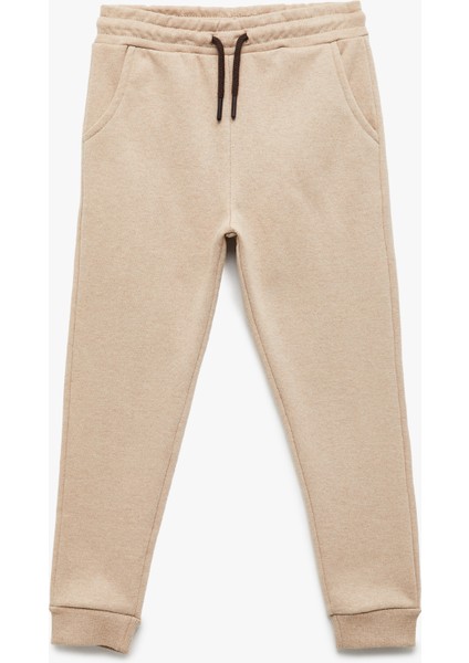 Şardonlu Cepli Basic Jogger Eşofman Altı