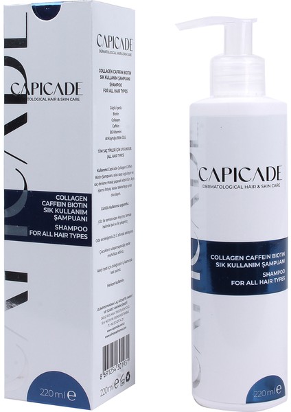 Collagen Caffein Biotin Şampuan 220 ml fiyatları