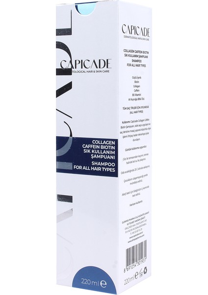 Collagen Caffein Biotin Şampuan 220 ml indirimleri
