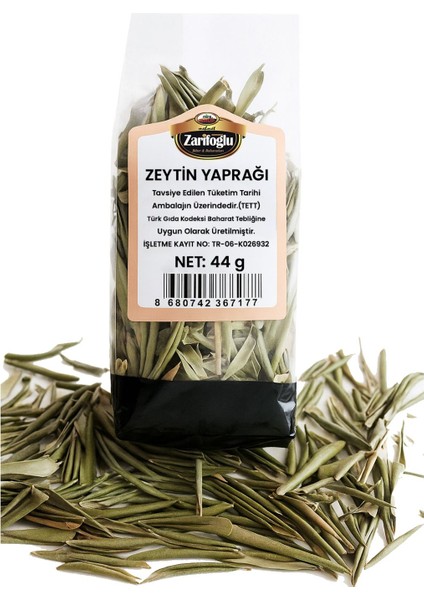 Zeytin Yaprağı Bitkisi Otu Şifalı Bitkiler 44 gr