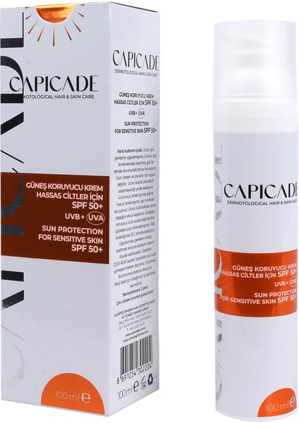 SPF50+ Güneş Koruyucu Krem 100ml - Kızarık Eğilimli ve Hassas Ciltler fiyatları
