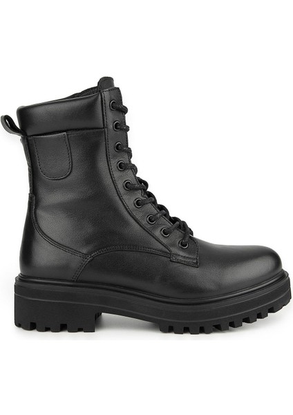 Noutare Anatomik Taban Bağcıklı Hakiki Deri Kadın Bot