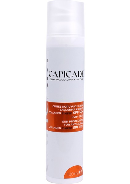 Spf 50+ Collagen Tinted Güneş Koruyucu Krem 100ML
