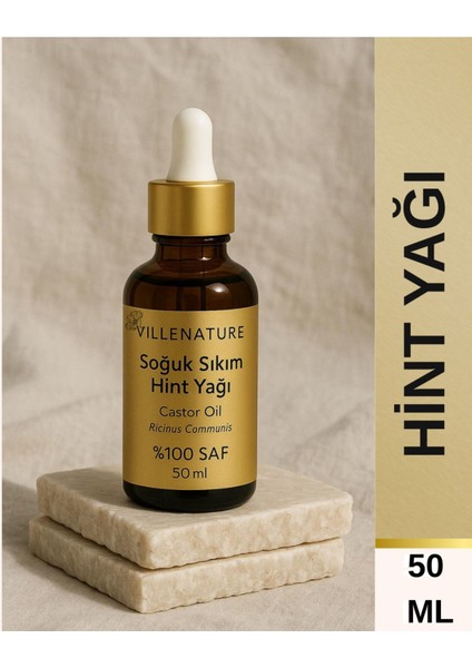 Soğuk Sıkım Hint Yağı 50 ml