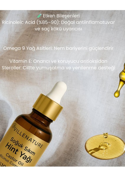 Soğuk Sıkım Hint Yağı 50 ml fiyatları