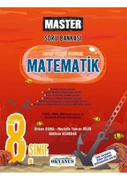 8. Sınıf Master Matematik Soru Bankası 2024