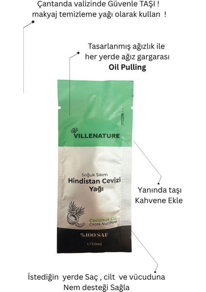Tek Kullanımlık Soğuk Sıkım Hindistan Cevizi Yağı modelleri