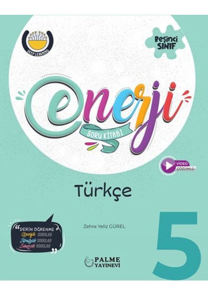 Palme 5.sınıf Enerji Türkçe Soru Kitabı *yeni* / 9786256672598