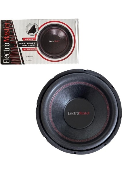 Subwoofer 30 cm Bass ES-M12 fiyatları