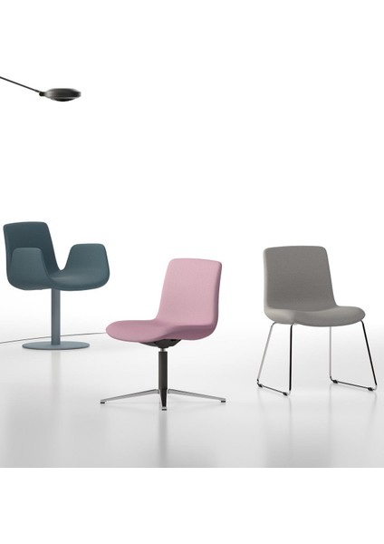 Poly Sandalye, Alüminyum Ayak & Lila fırsatları