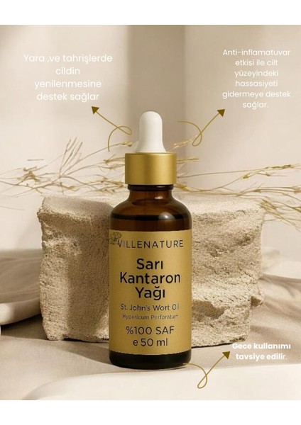 Vıllenature 2'li Set Soğuk Sıkım Kantaron Yağı “st. John's Wort Oil” (Hypericum Perforatum) 50 ml fiyatları