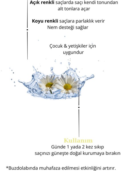 Papatya Hidrosolü 100 ml fiyatları