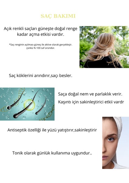 Papatya Hidrosolü 100 ml modelleri