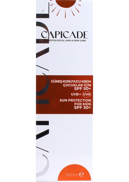 SPF50+ Güneş Koruyucu Losyun 100ml - Çocuklar İçin fırsatları