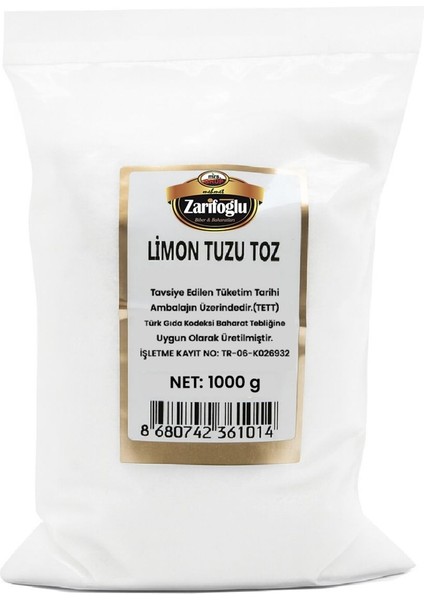 Limon Tuzu Toz 1 kg