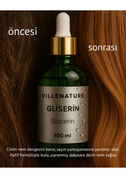 %100 Bitkisel Gliserin Yağı 100 ml Cam Damlalıklı Şişe modelleri