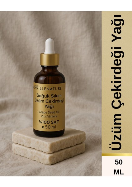 Soğuk Sıkım Üzüm Çekirdeği Yağı 50 ml
