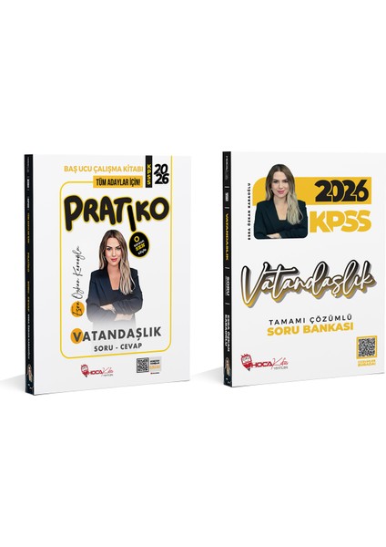 2026 Kpss Vatandaşlık Soru Bankası- Pratiko 2 Li Set