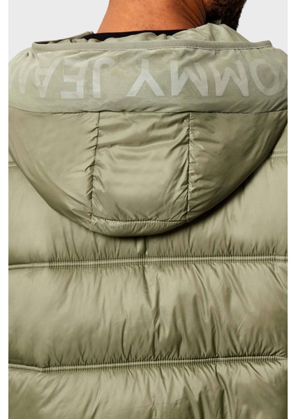Regular Fit Kapüşonlu Kapitoneli Şişme Mont Erkek Mont DM0DM22044 M1L