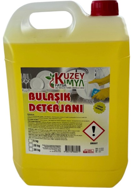 Limon Kokulu Bulaşık Deterjanı 5 kg