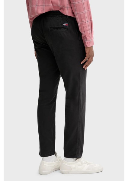 % 100 Pamuk Relaxed Fit Orta Bel Düz Paça Pantolon Erkek Pantolon DM0DM21705 Bds modelleri