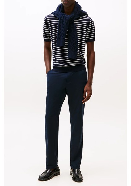 Regular Fit Normal Bel Düz Paça Pantolon Erkek Pantolon MW0MW39316 Dw5 fiyatları