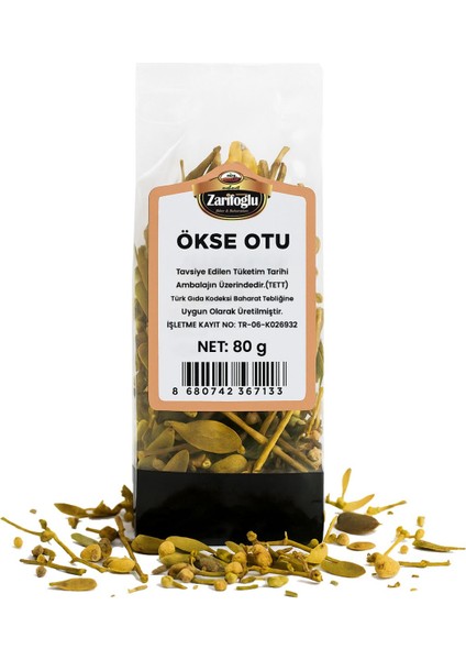 Burç Ökse Otu Bitkisi Şifalı Bitkiler 80 gr